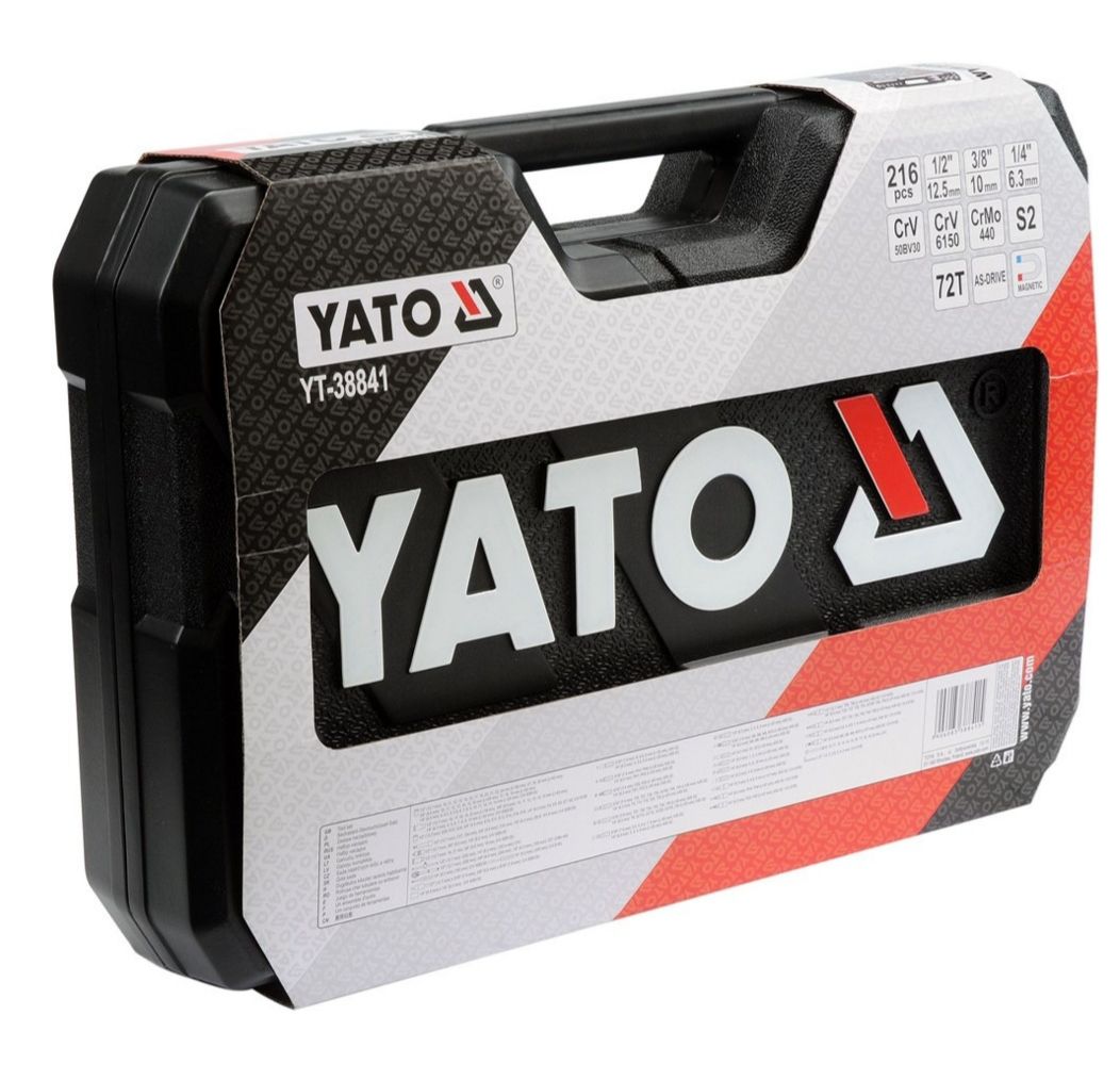 Trusa de scule profesionala YATO XXL 216 piese YT-38841 - YT-38841